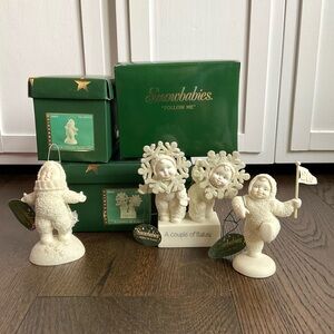 Snowbabies Dept 56  set of 3